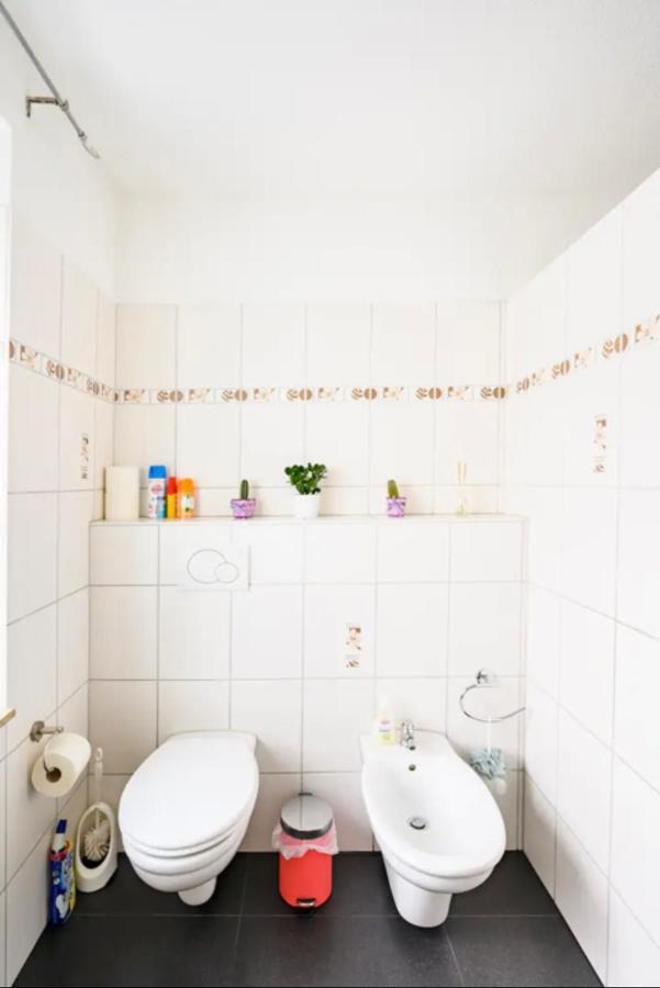 Guenstiges Gruenes Ferienzimmer Mit Separater Moderner Dusche Lörrach Exterior foto